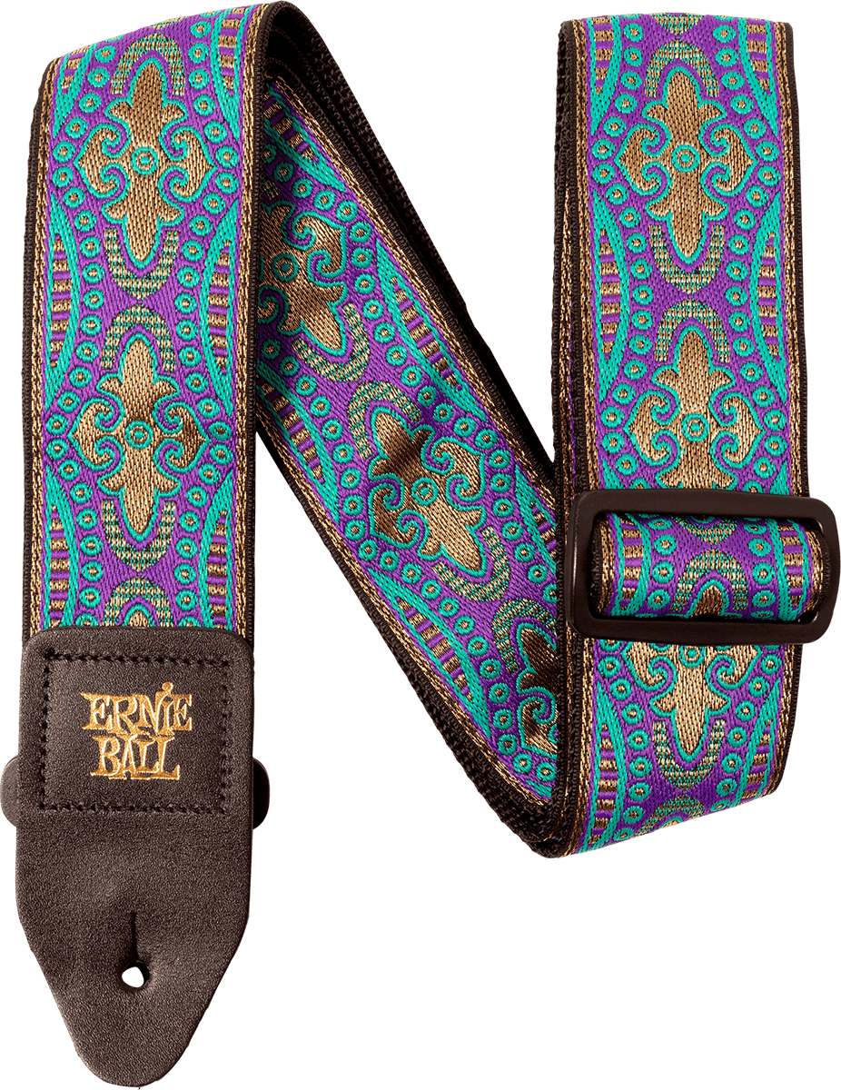 Ernie Ball Jacquard Gitaarriem – Kashmir Moonrise