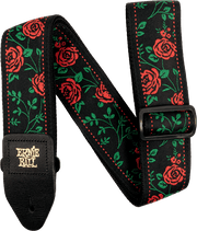 Ernie Ball Jacquard Gitaarriem – Spanish Rose