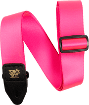 Ernie Ball Premium Gitaarriem – Roze fluo