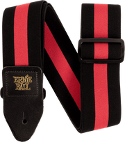 Ernie Ball Stretch Gitaarriem Rood