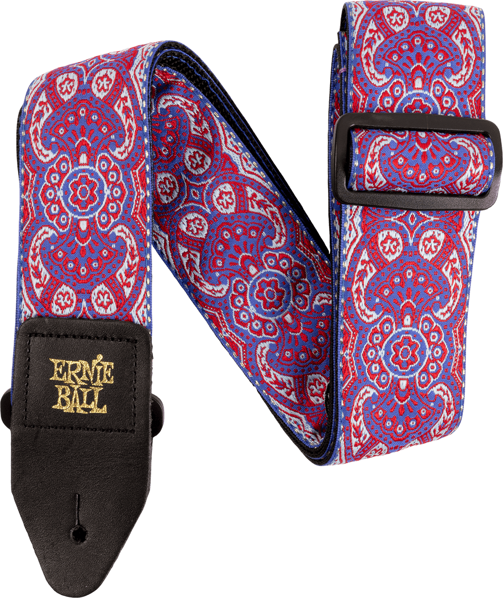Ernie Ball Jacquard Gitaarriem – Paisley Dream
