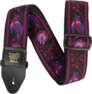 Ernie Ball Jacquard Gitaarriem – Pleasant Pheasant