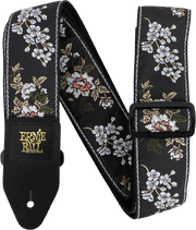 Ernie Ball Jacquard Gitaarriem Wit