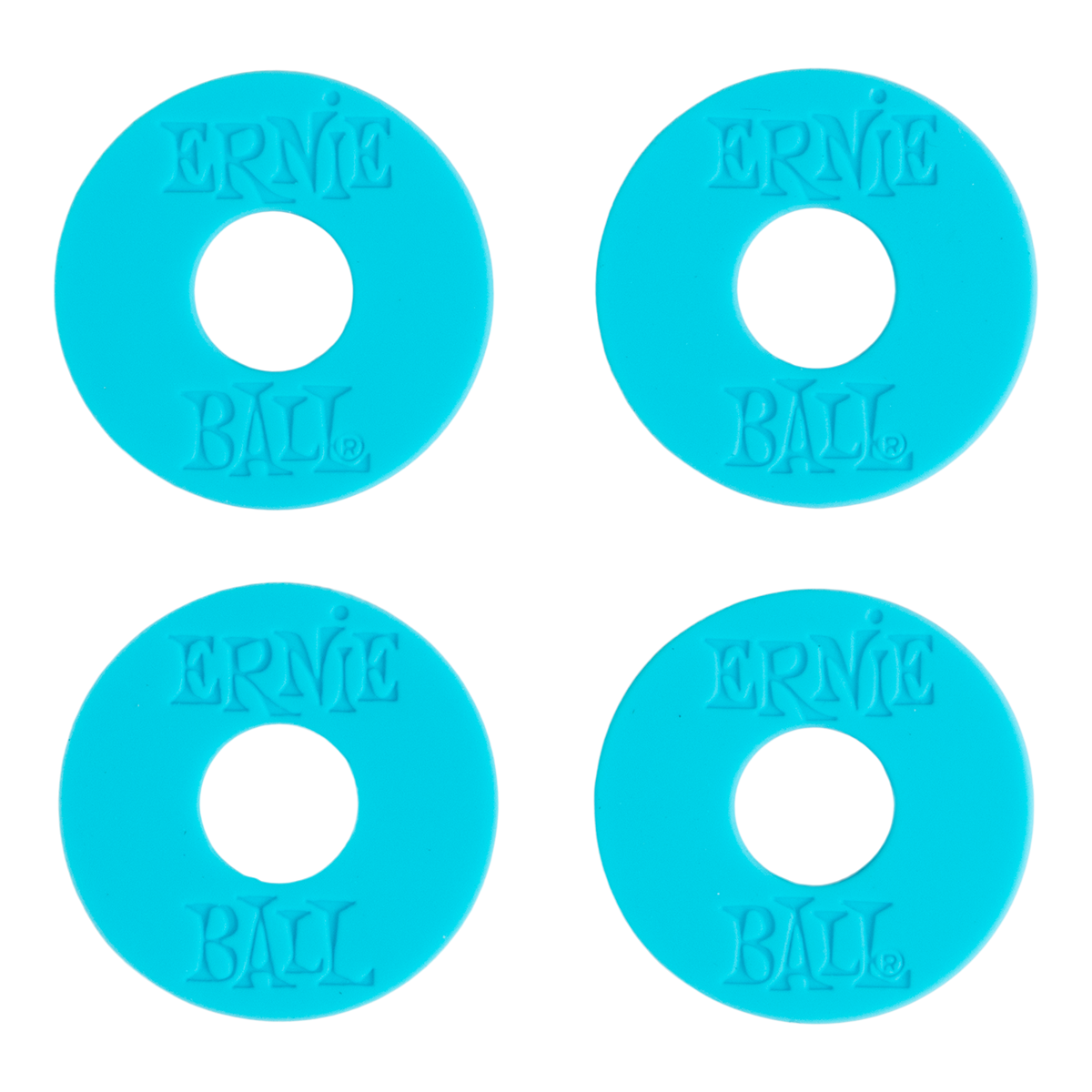 Ernie Ball Strap Blocks Blauw – 4 stuks