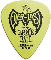 Ernie Ball Everlast Plectrums 0,88 mm Groen 12 stuks