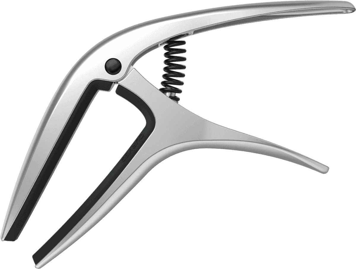 Ernie Ball Axis Capo Zilver
