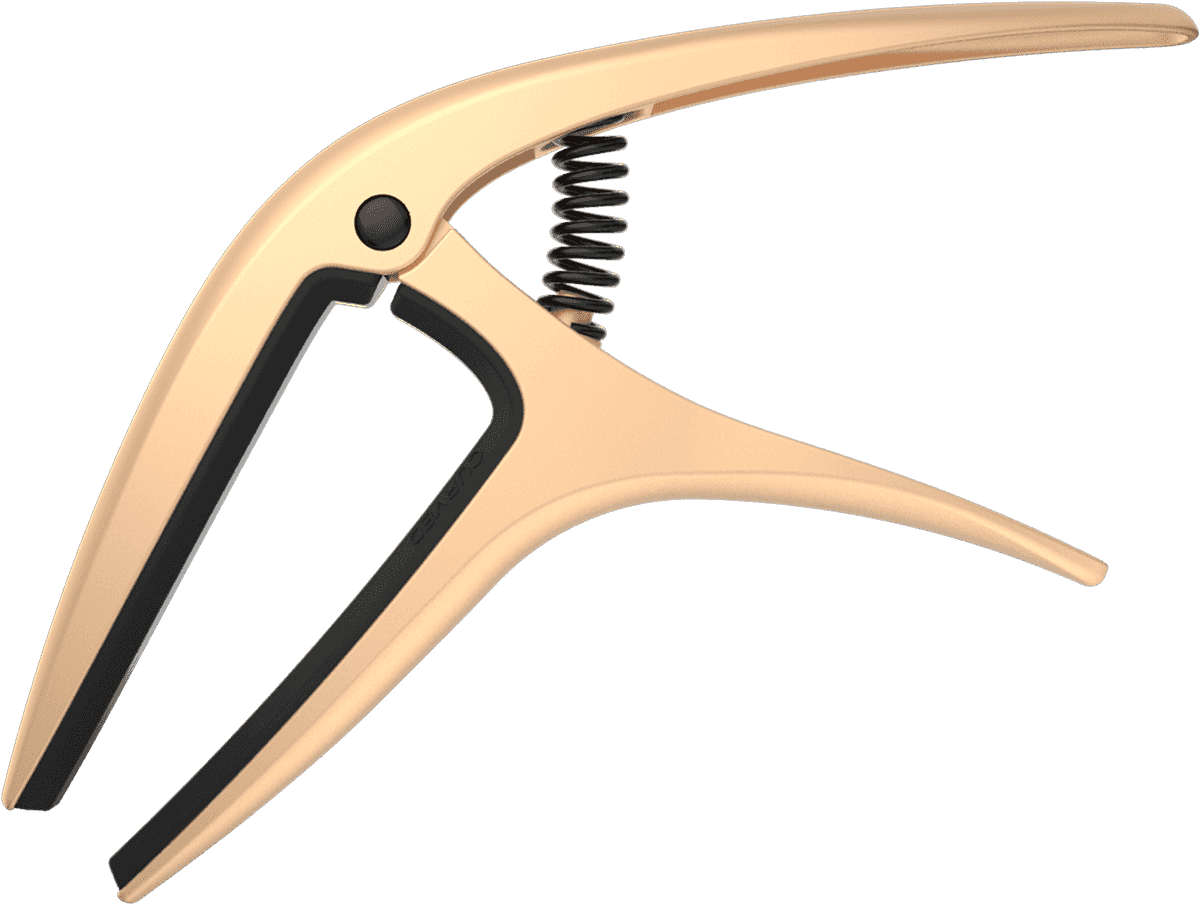 Ernie Ball Axis Capo Goud satijn