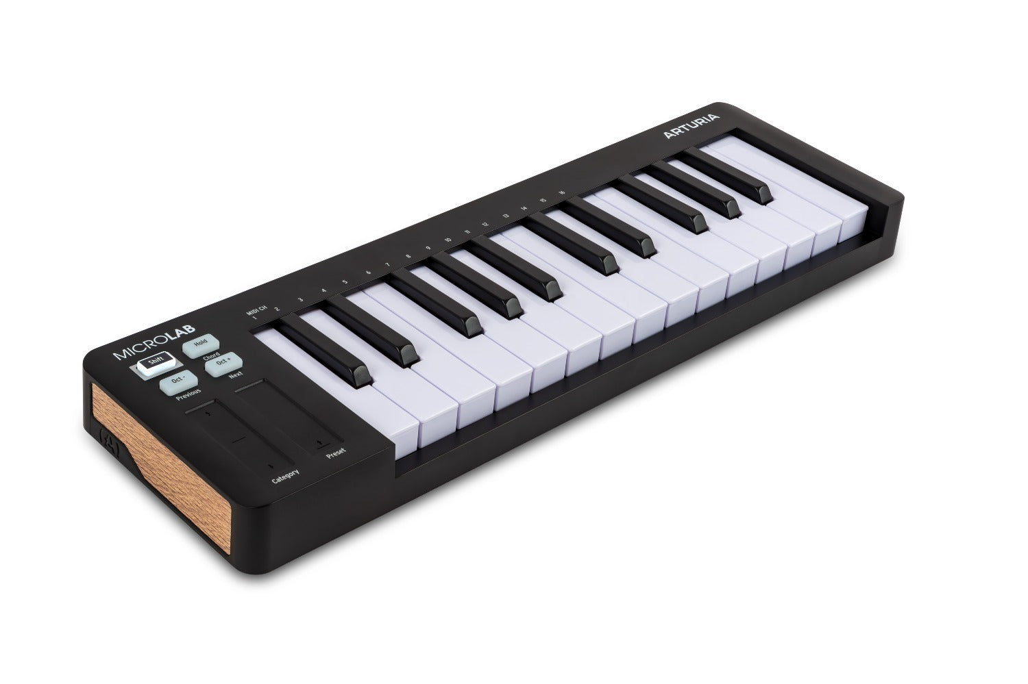 Arturia - 231512 - 25-Key Ultra Compact Midi Keyboard In Black