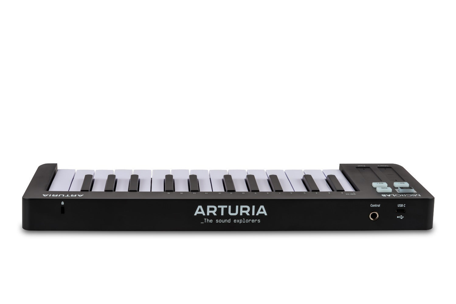 Arturia - 231512 - 25-Key Ultra Compact Midi Keyboard In Black