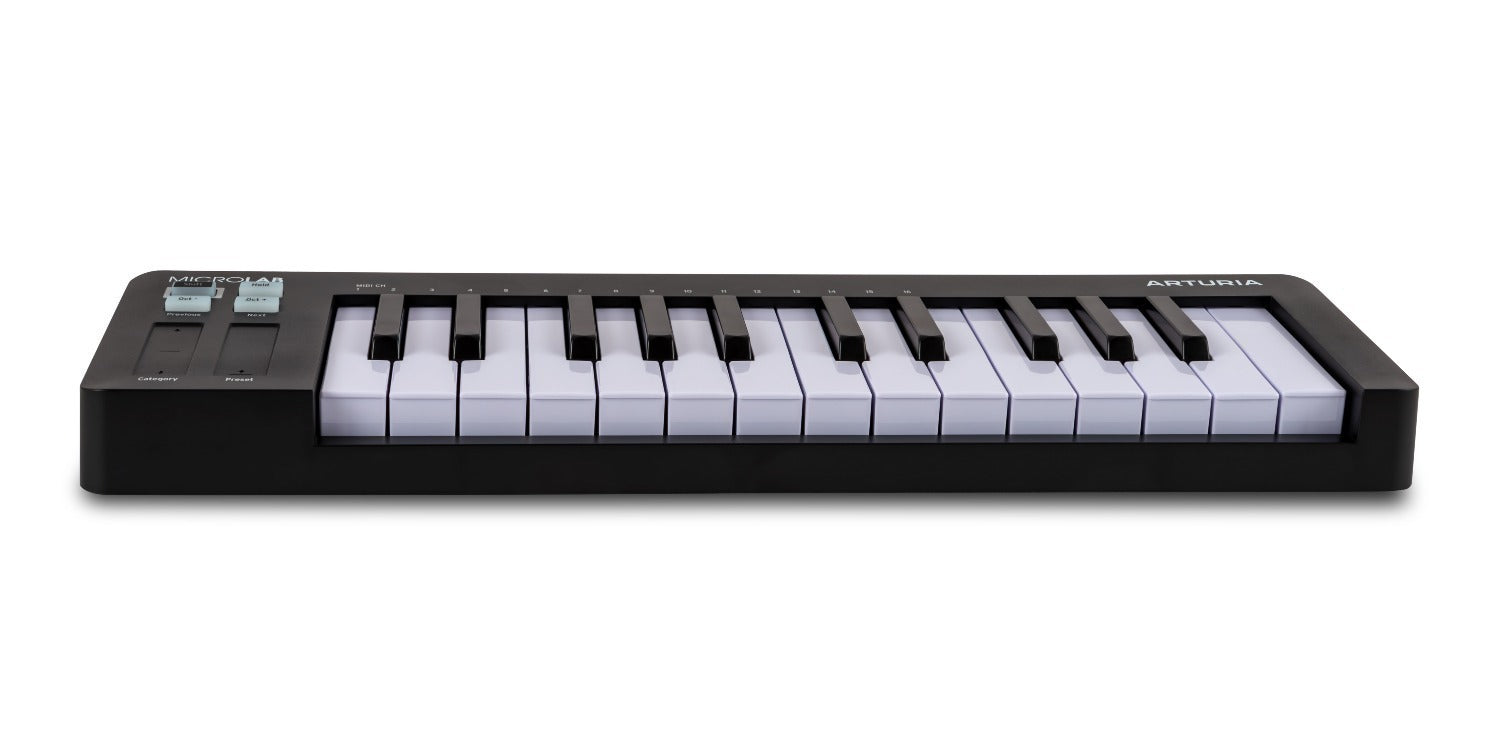 Arturia - 231512 - 25-Key Ultra Compact Midi Keyboard In Black