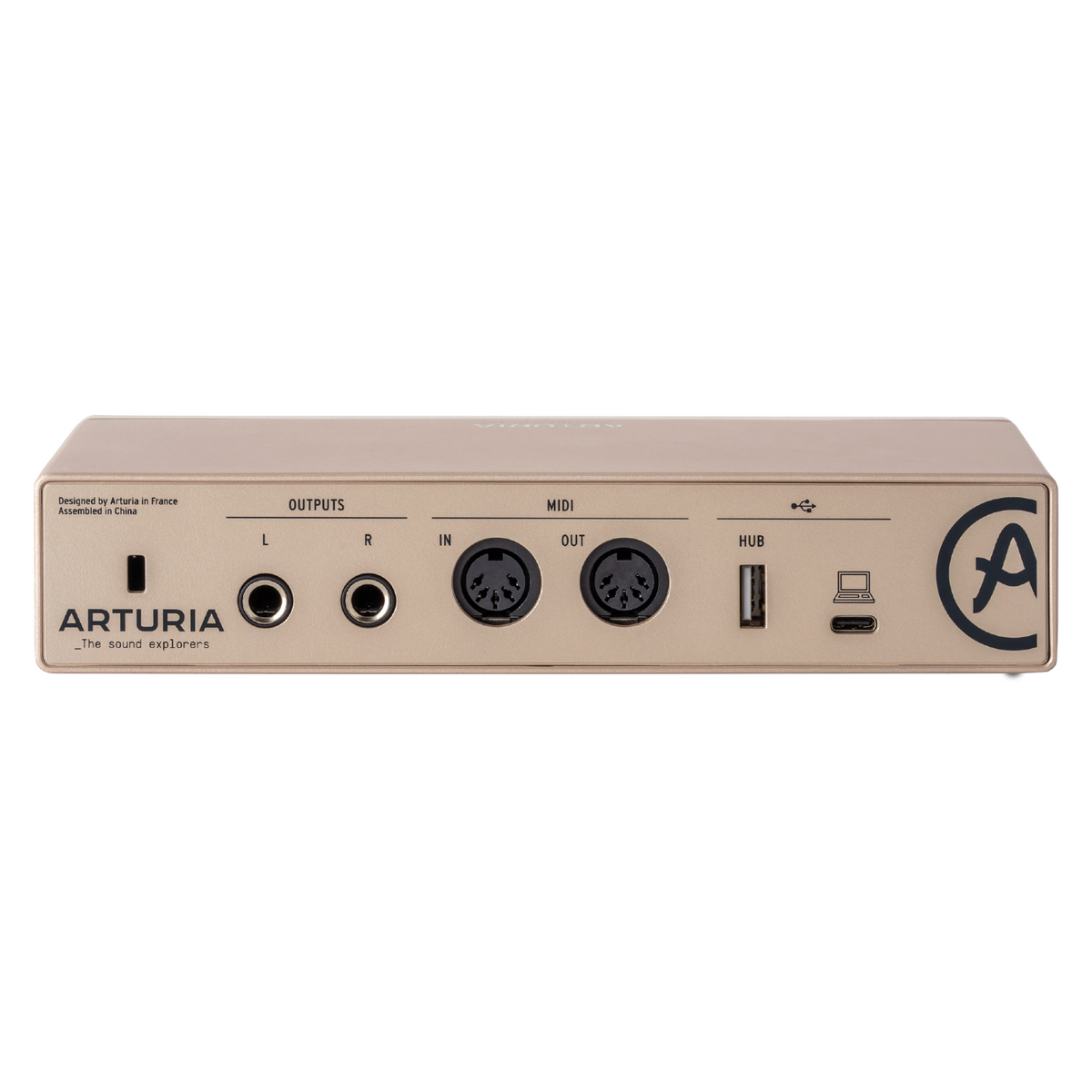 Arturia MiniFuse 2 Champagne afbeelding 4