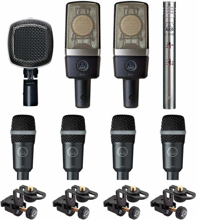 AKG – AKGDRUMSETPREMIUM – Microphone Set