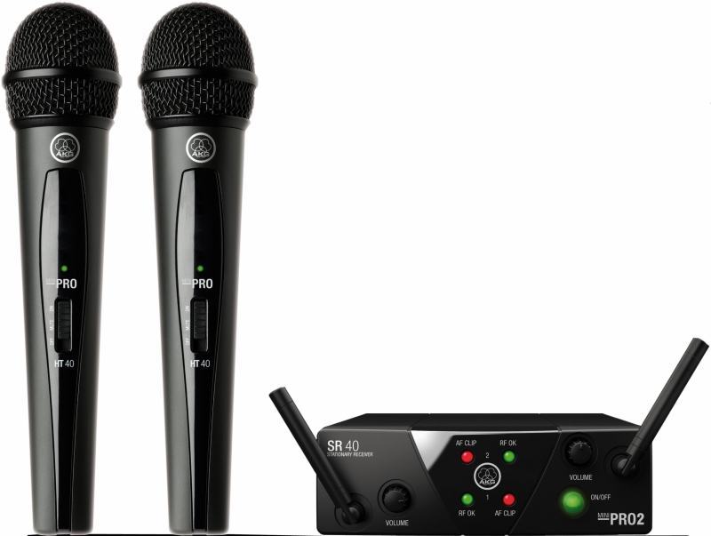 AKG – AKGWMS40MINIDVSETISM –  Wireless System
