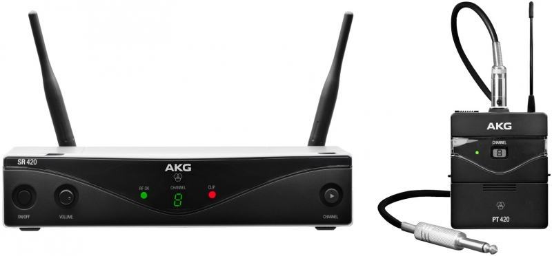 AKG – AKGWMS420ISETBDA – Wireless System for Instruments