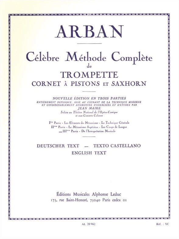 Célèbre Méthode Complète de Trompette - Volume 3 afbeelding 2