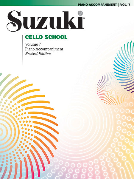 Suzuki Cello School Pianobegeleiding Volume 7 (Revised)
