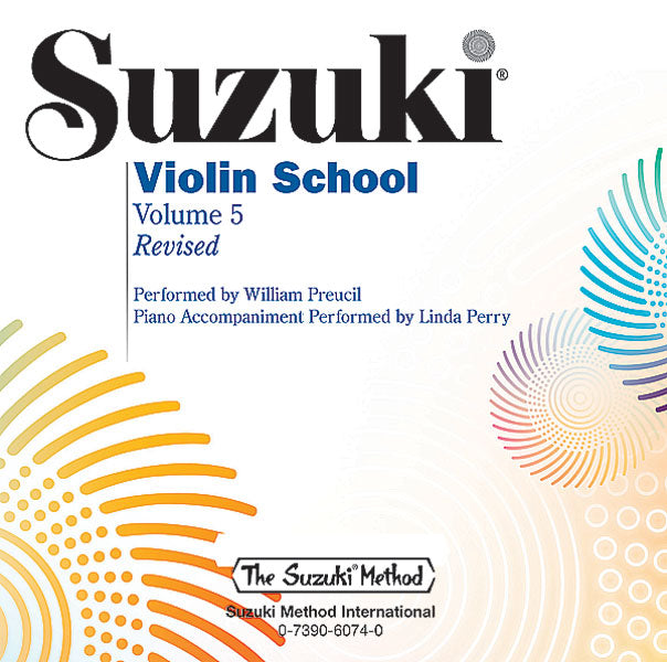 Suzuki Violin School CD, Volume 5 (Revised)