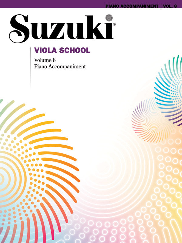Suzuki: Suzuki Viola School Piano Acc., Volume 8
