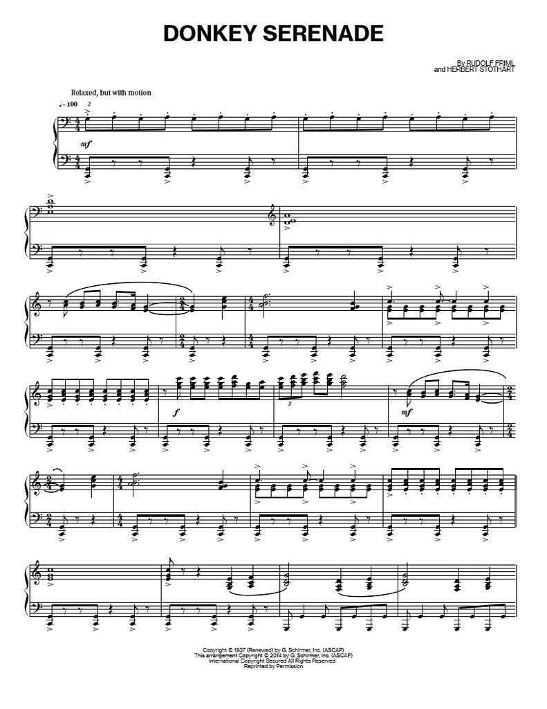 Martha Mier: Donkey'S Serenade