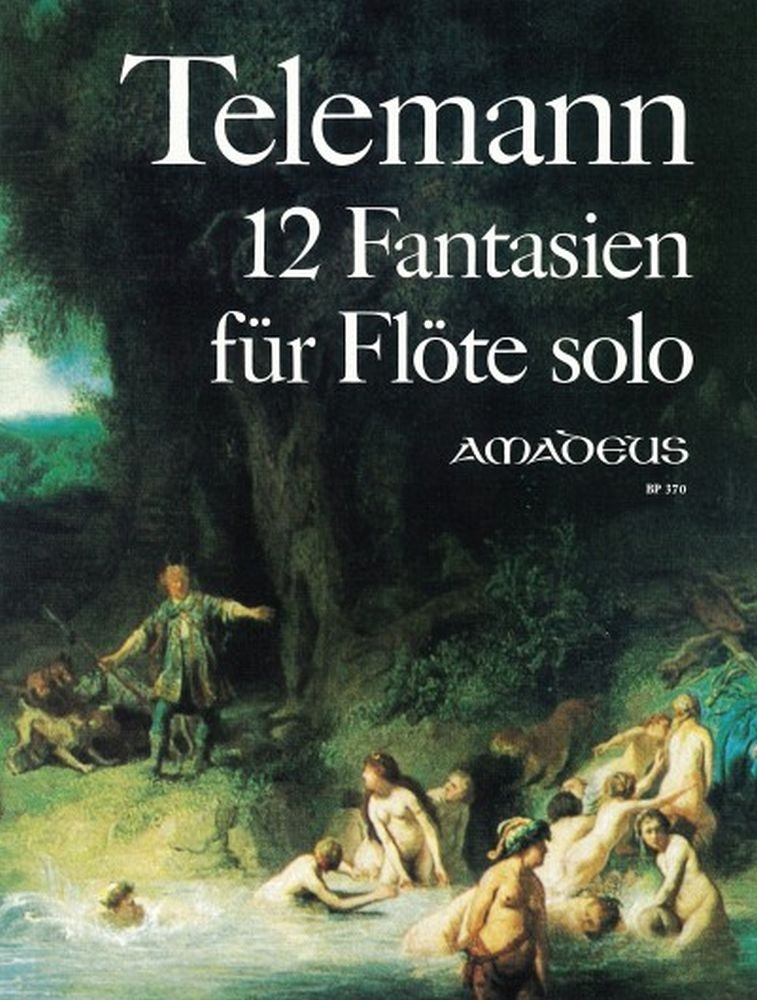 Telemann: 12 Fantasien (Dwarsfluit)