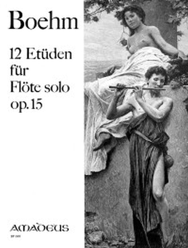 Boehm: 12 Etüden op. 15 (Dwarsfluit)