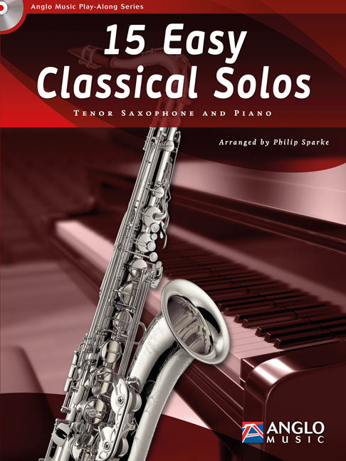Philip Sparke: 15 Easy Classical Solos (Tenorsaxofoon, Piano) afbeelding 2