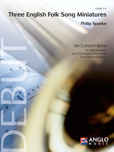 Philip Sparke: Three English Folk Song Miniatures Harmonie afbeelding 2