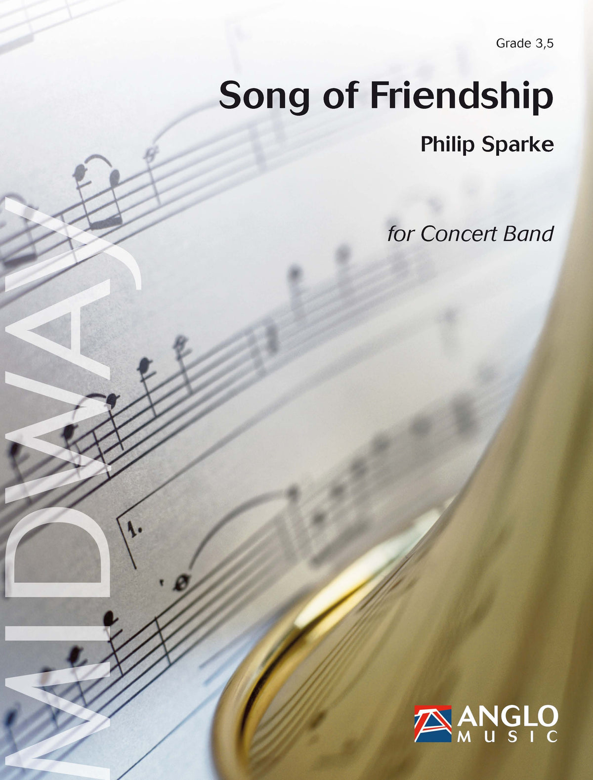 Sparke: Song of Friendship (Partituur Harmonie) afbeelding 2