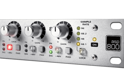 Audient - AUASP800 - 8 Channel Mic Pre & Adc with Hmx and Iron