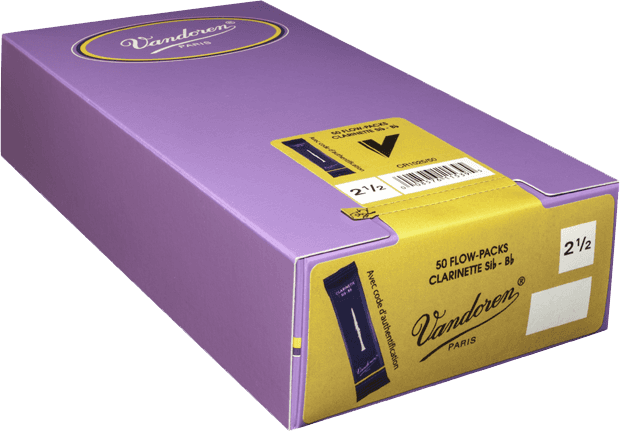 Vandoren CR1025-50 Traditional Rieten voor Bb-klarinet 2,5 - 50 stuks