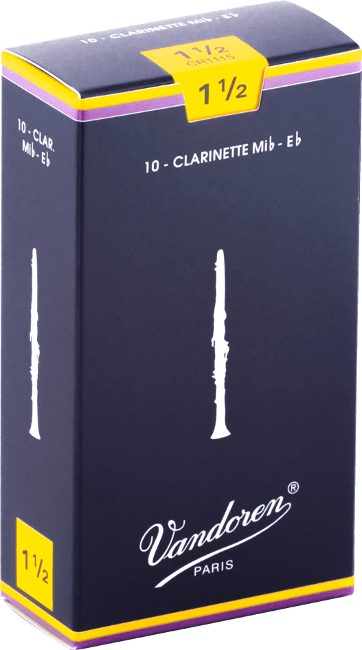 Vandoren CR1115 Traditional Rieten voor Eb-klarinet 1,5 - 10 stuks