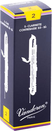 Vandoren CR152 Rieten voor Contrabasklarinet 2 - 5 stuks
