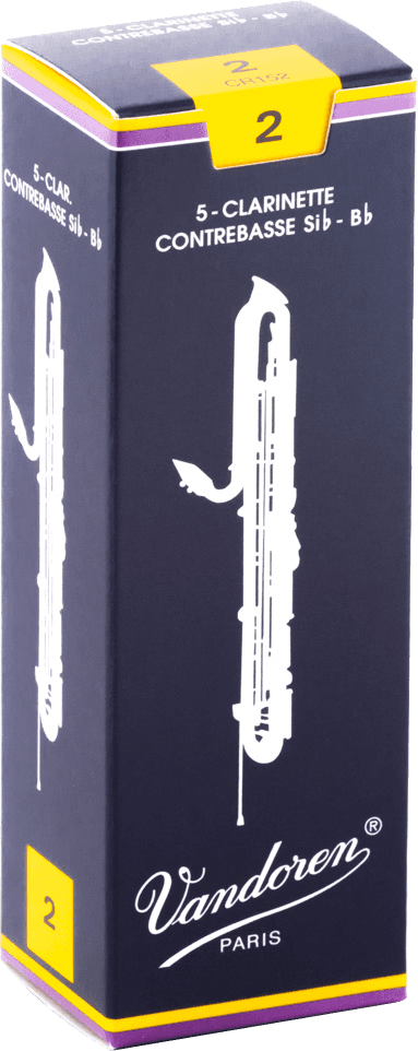 Vandoren CR152 Rieten voor Contrabasklarinet 2 - 5 stuks