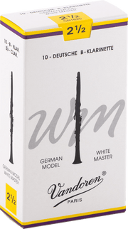 Vandoren CR1625 White Master Rieten voor Bb-klarinet 2,5 - 10 stuks