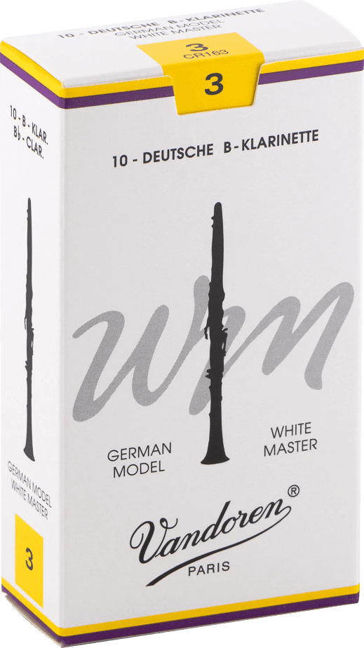 Vandoren CR163 White Master Rieten voor Bb-klarinet 3 - 10 stuks