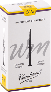Vandoren CR1635 White Master Rieten voor Bb-klarinet 3,5 - 10 stuks