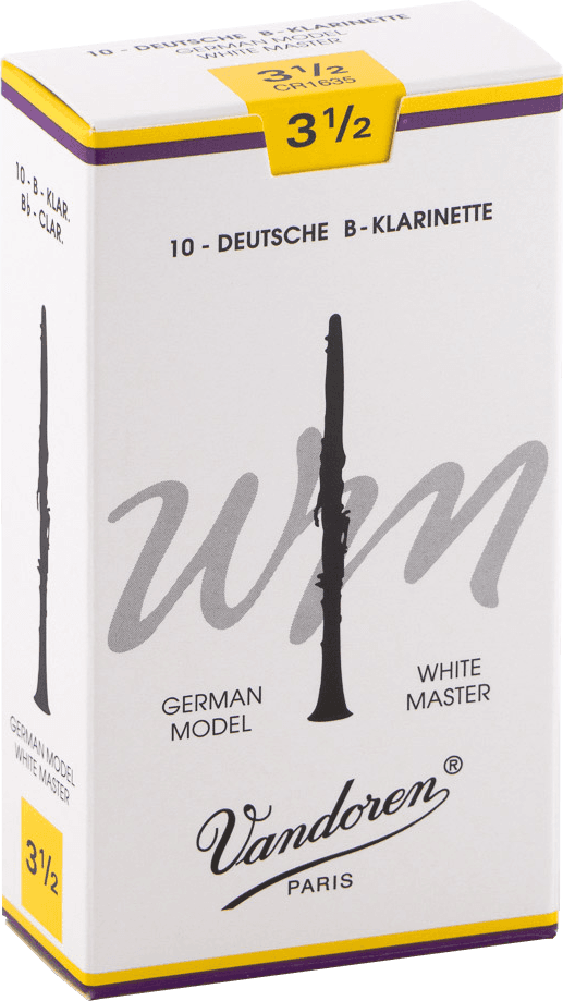 Vandoren CR1635 White Master Rieten voor Bb-klarinet 3,5 - 10 stuks