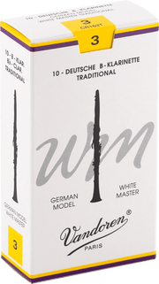 Vandoren CR163T White Master Rieten voor Bb-klarinet 3 - 10 stuks