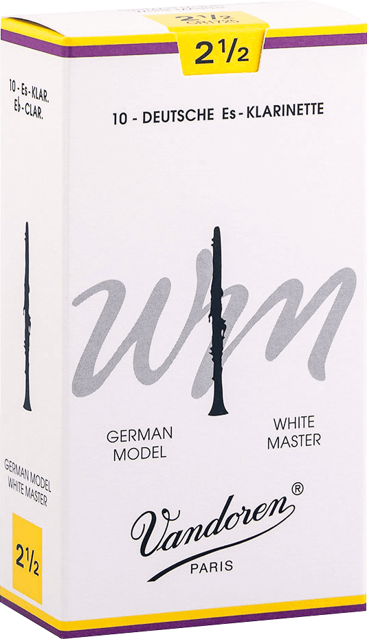 Vandoren CR1725 White Master Rieten voor Eb-klarinet 2,5 - 10 stuks
