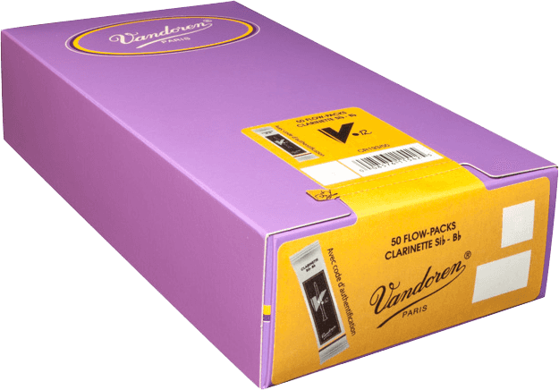 Vandoren CR1925-50 V12 Rieten voor Bb-klarinet 2,5 - 50 stuks
