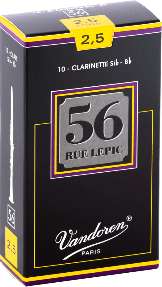 Vandoren CR5025 56 Rue Lepic Rieten voor Bb-klarinet 2,5 - 10 stuks