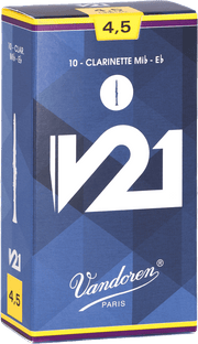 Vandoren CR8145 V21 Rieten voor Eb-klarinet 4,5 - 10 stuks