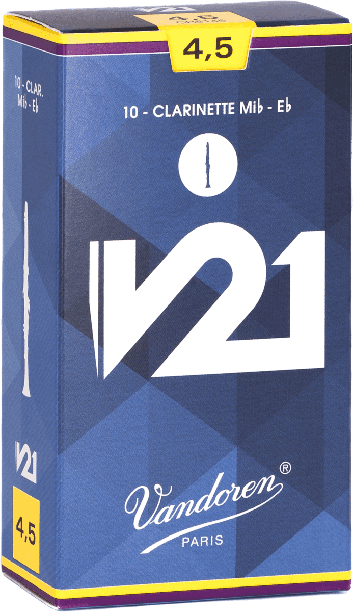 Vandoren CR8145 V21 Rieten voor Eb-klarinet 4,5 - 10 stuks
