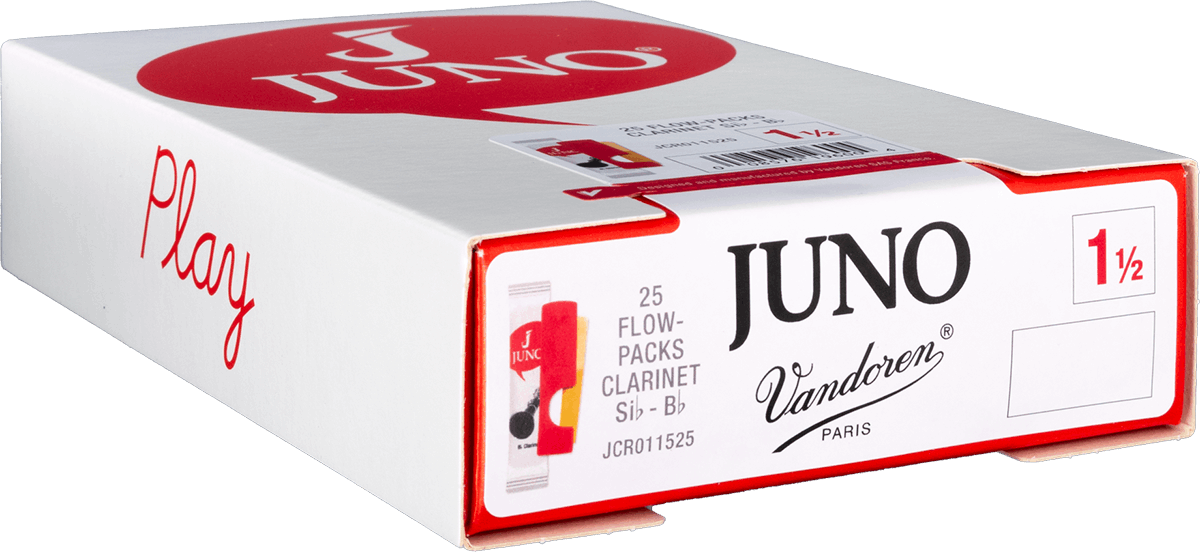 Vandoren JCR011525 Juno Rieten voor Bb-klarinet 1,5 - 25 stuks
