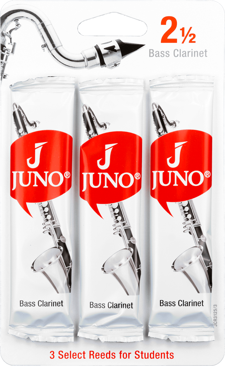 Vandoren JCR3125/3 Juno Rieten voor Basklarinet 2,5 - 3 stuks
