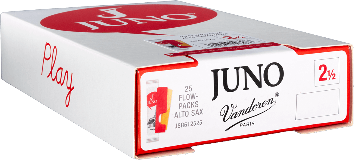 Vandoren JSR612525 Juno Rieten voor Altsaxofoon 2,5 - 25 stuks
