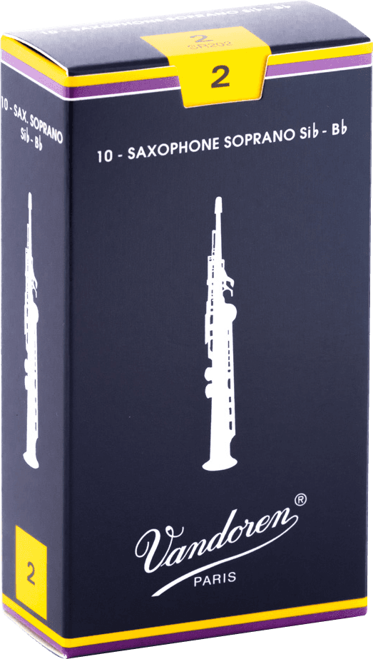 Vandoren SR202 Traditional Rieten voor Sopraansaxofoon 2 - 10 stuks