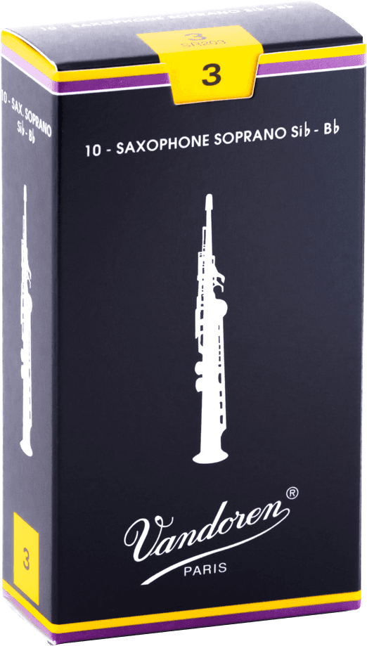 Vandoren SR203 Traditional Rieten voor Sopraansaxofoon 3 - 10 stuks