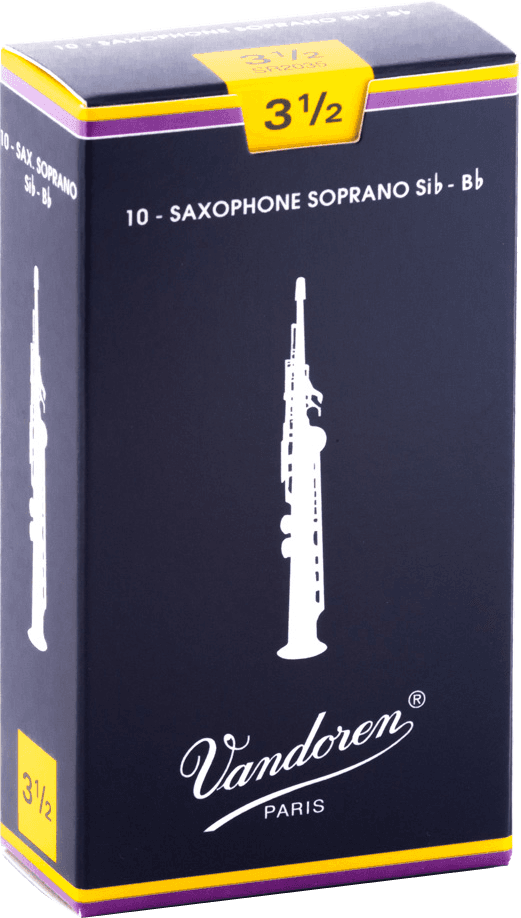 Vandoren SR2035 Traditional Rieten voor Sopraansaxofoon 3,5 - 10 stuks