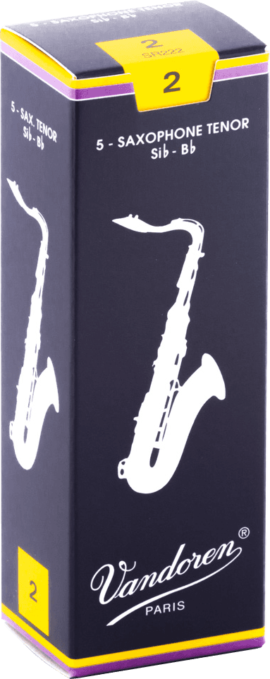 Vandoren SR222 Traditional Rieten voor Tenorsaxofoon 2 - 5 stuks